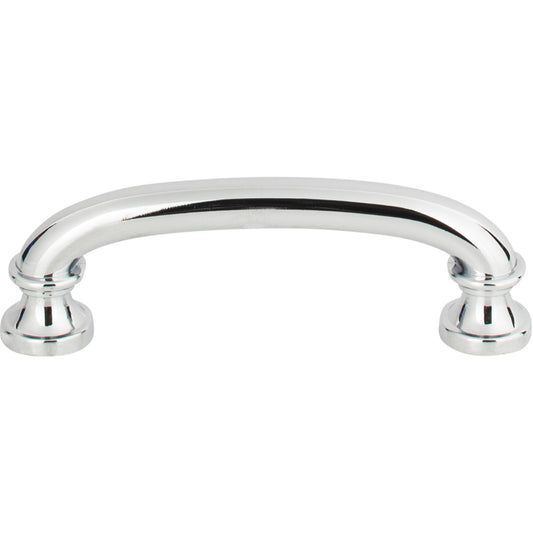 ATLAS 329-CH Shelley 3" Center to Center Bar Pull , Polished Chrome