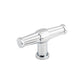 TOP KNOBS TK194PC Luxor 2 1/2" Length Bar Knob - Polished Chrome