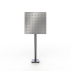 TOTO TBW08002U4#BN G Series 1.75 Gpm Single Spray 10 Inch Square Showerhead With Comfort Wave - Brushed Nickel