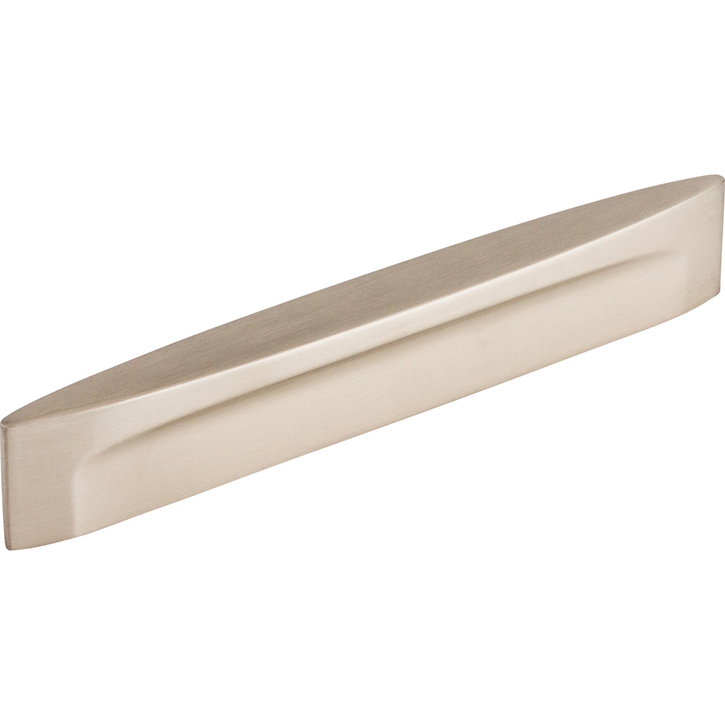 TOP KNOBS TK75BSN Oval Long Slot 5" Center to Center Bar Pull - Brushed Satin Nickel