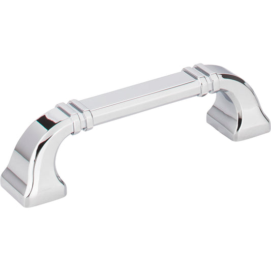 JEFFREY ALEXANDER 165-96PC Ella 96 mm Center-to-Center Bar Pull - Polished Chrome