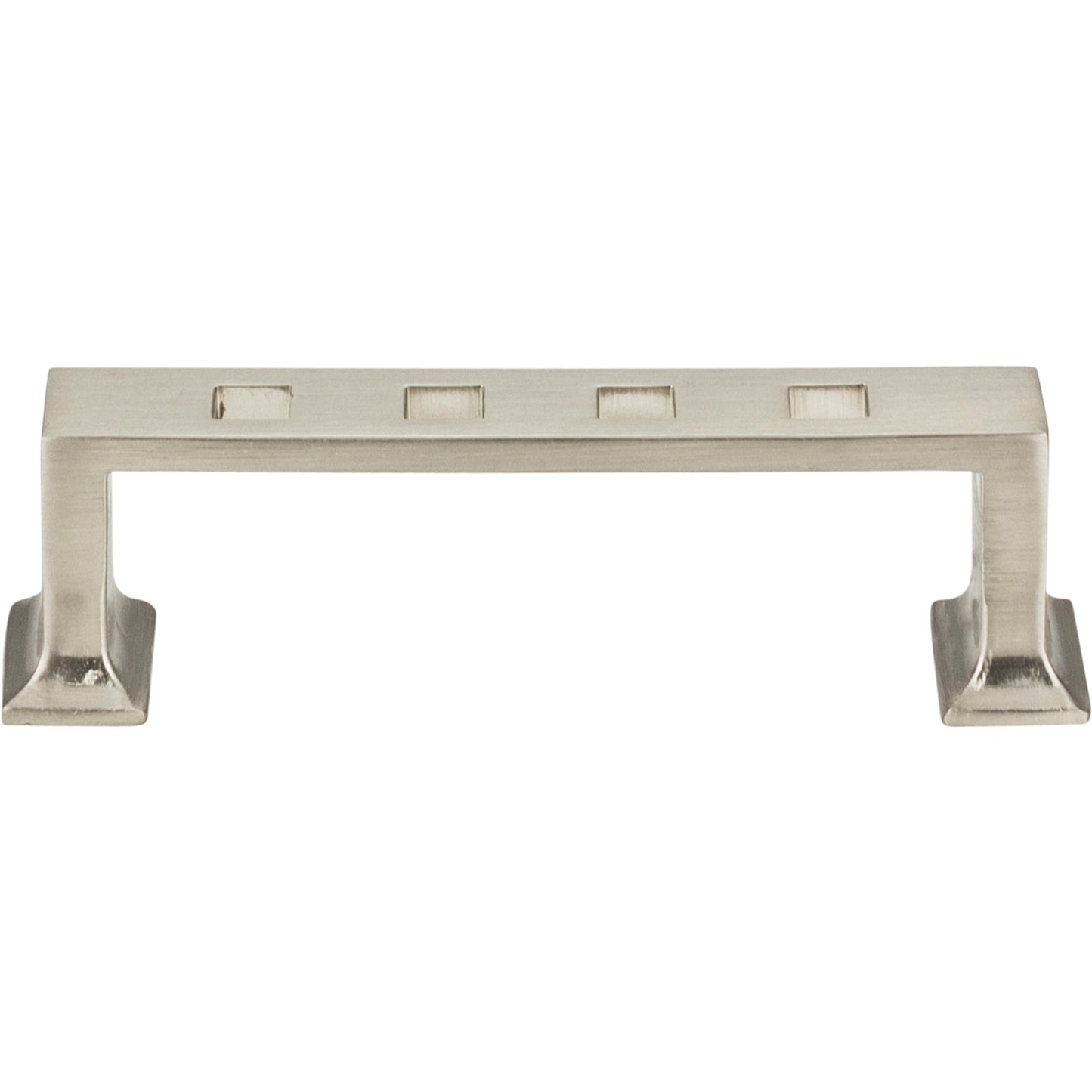 ATLAS 250-BRN Modern Craftsman 3" Center to Center Bar Pull , Brushed Nickel