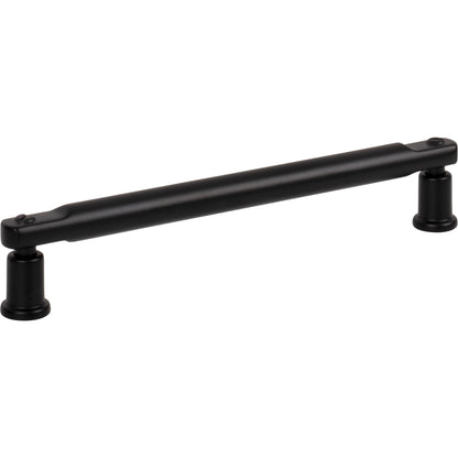 ATLAS A984-BL Everitt 6 5/16" Center to Center Bar Pull - Matte Black