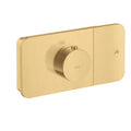 AXOR 45711251 ONE Thermostatic Module Trim for 1 Function - Brushed Gold Optic