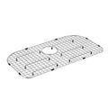 MOEN GA749B D Shape Rear Drain Bottom Grid Accessory Fits 29" X 16" Sink Bowls - Stainless