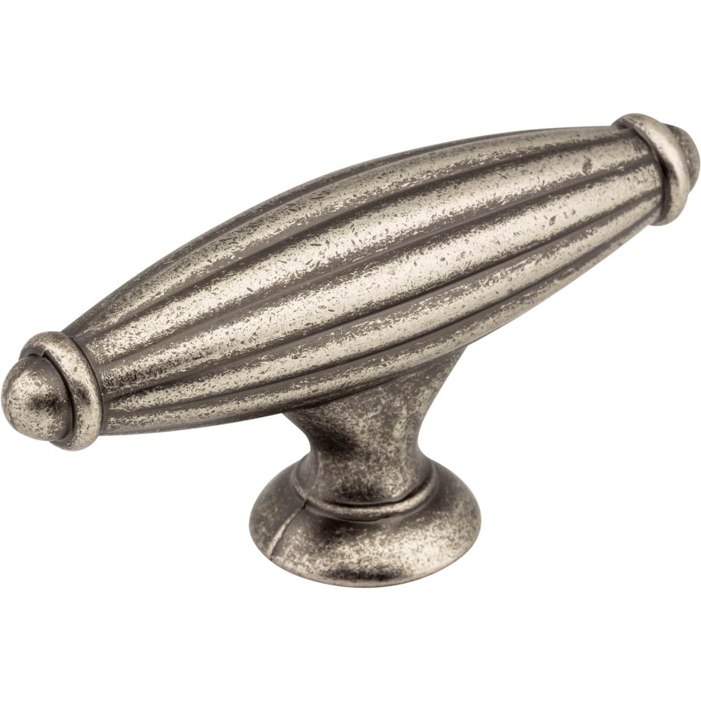 JEFFREY ALEXANDER 618BNMDL Glenmore 2-5/8" Length Bar Knob , Distressed Pewter