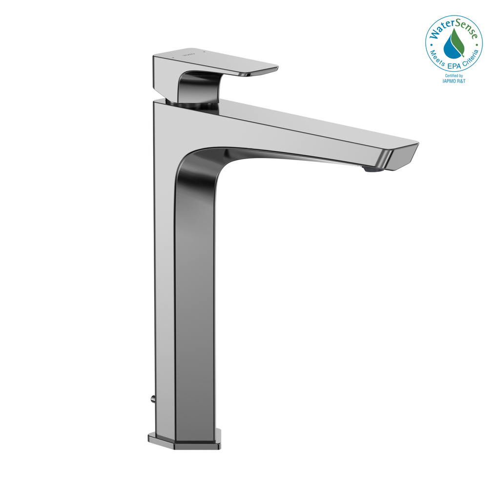 TOTO TLG07305U#CP Ge 1.2 Gpm Single Handle Vessel Bathroom Sink Faucet With Comfort Glide Technology - Polished Chrome