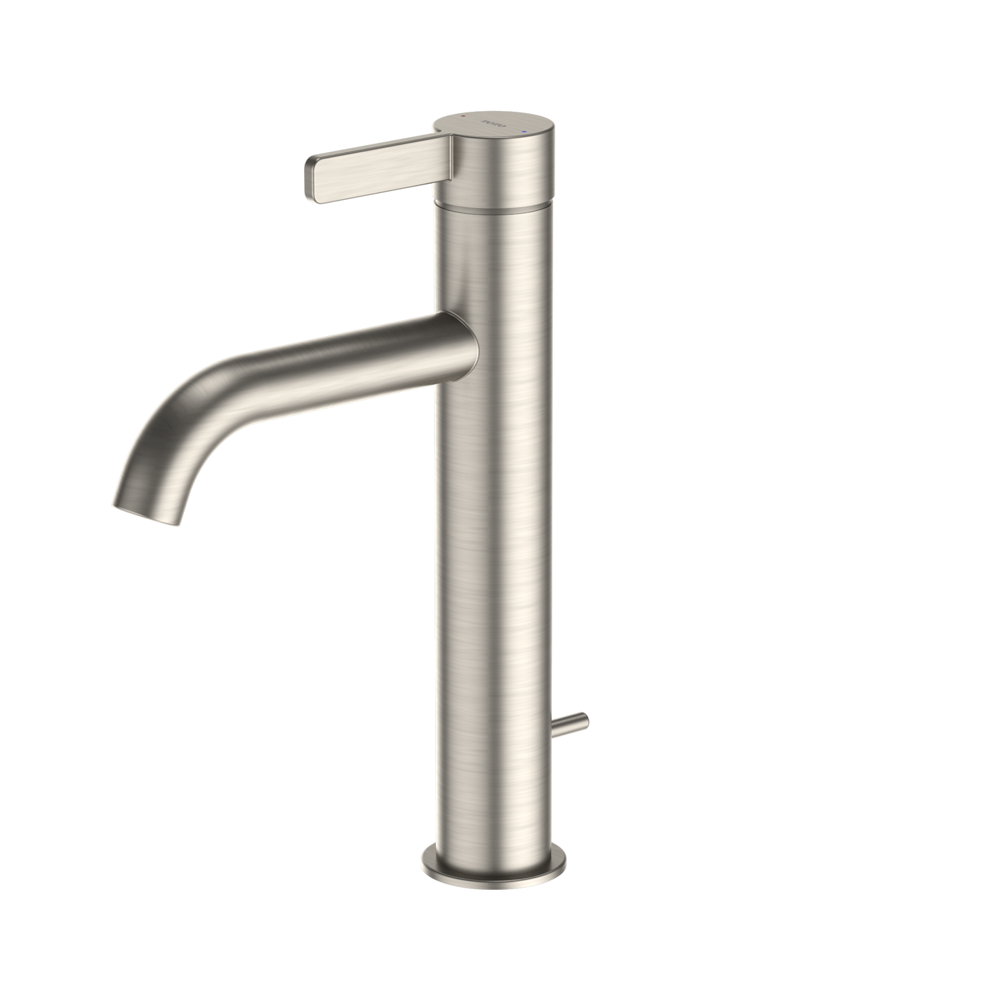 TOTO TLG11303U#BN GF 1.2 GPM Single Handle Semi-Vessel Bathroom Sink Faucet with COMFORT GLIDE Technology , Brushed Nickel