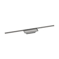 HANSGROHE 56221001 RainDrain Minimalistic Complete Set 2", 35 1/4" Trim and Installation Set - Brushed Stainless Steel