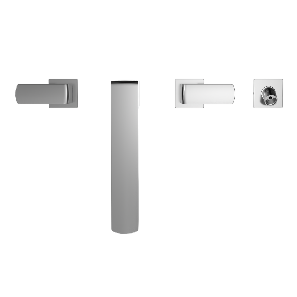 TOTO TBG02202U#CP Gr Two-Handle Deck-Mount Roman Tub Filler Trim With Handshower - Polished Chrome