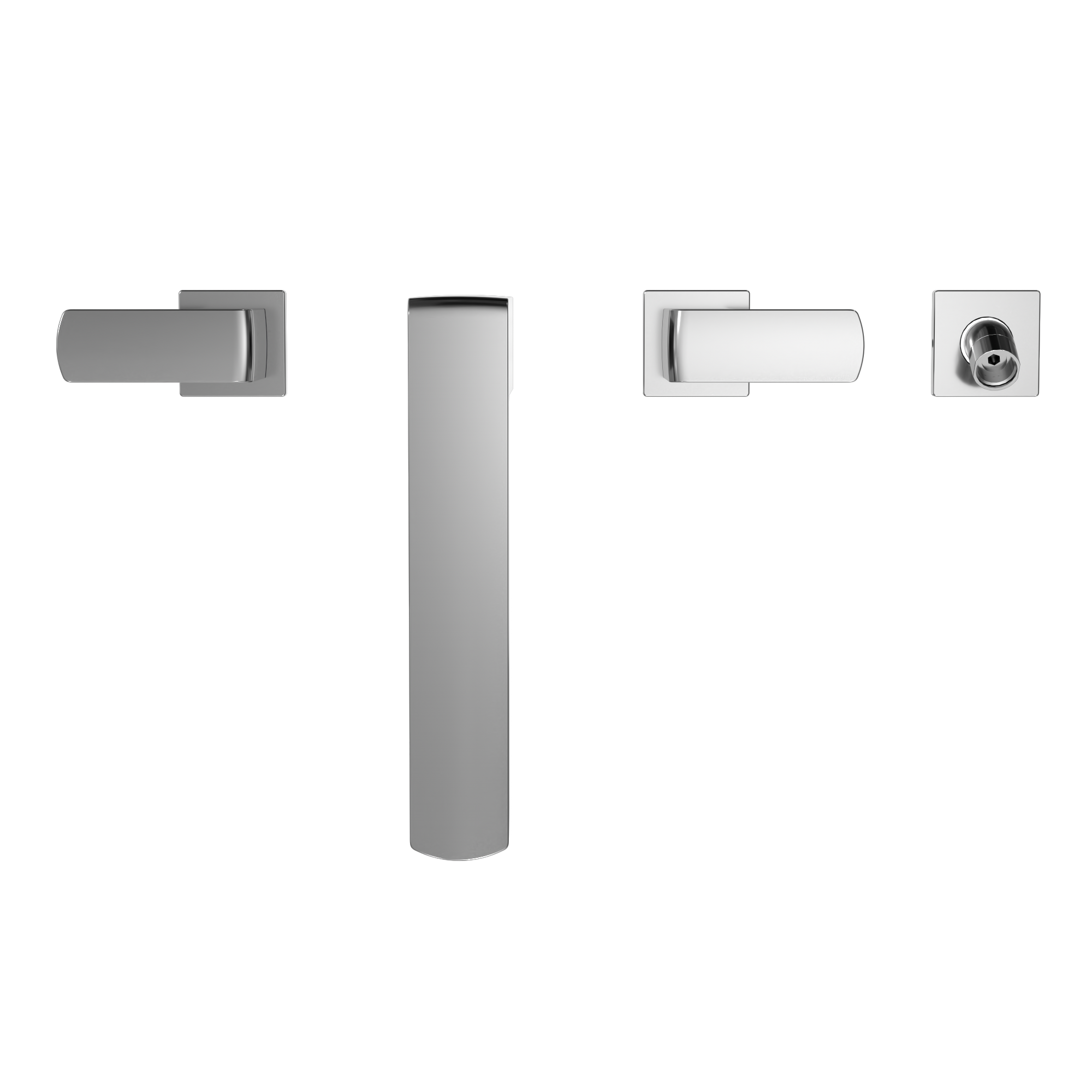 TOTO TBG02202U#CP Gr Two-Handle Deck-Mount Roman Tub Filler Trim With Handshower - Polished Chrome