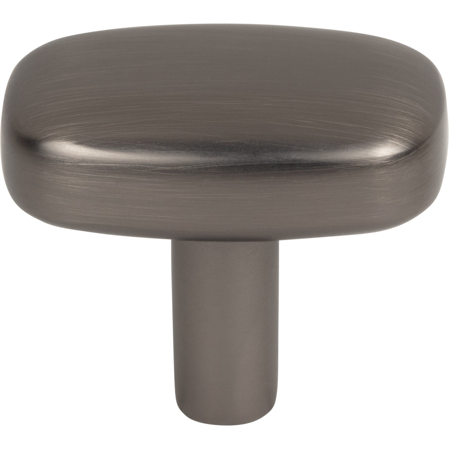 JEFFREY ALEXANDER 329L-BNBDL Loxley 1-1/2" Length Rectangle Knob - Brushed Pewter