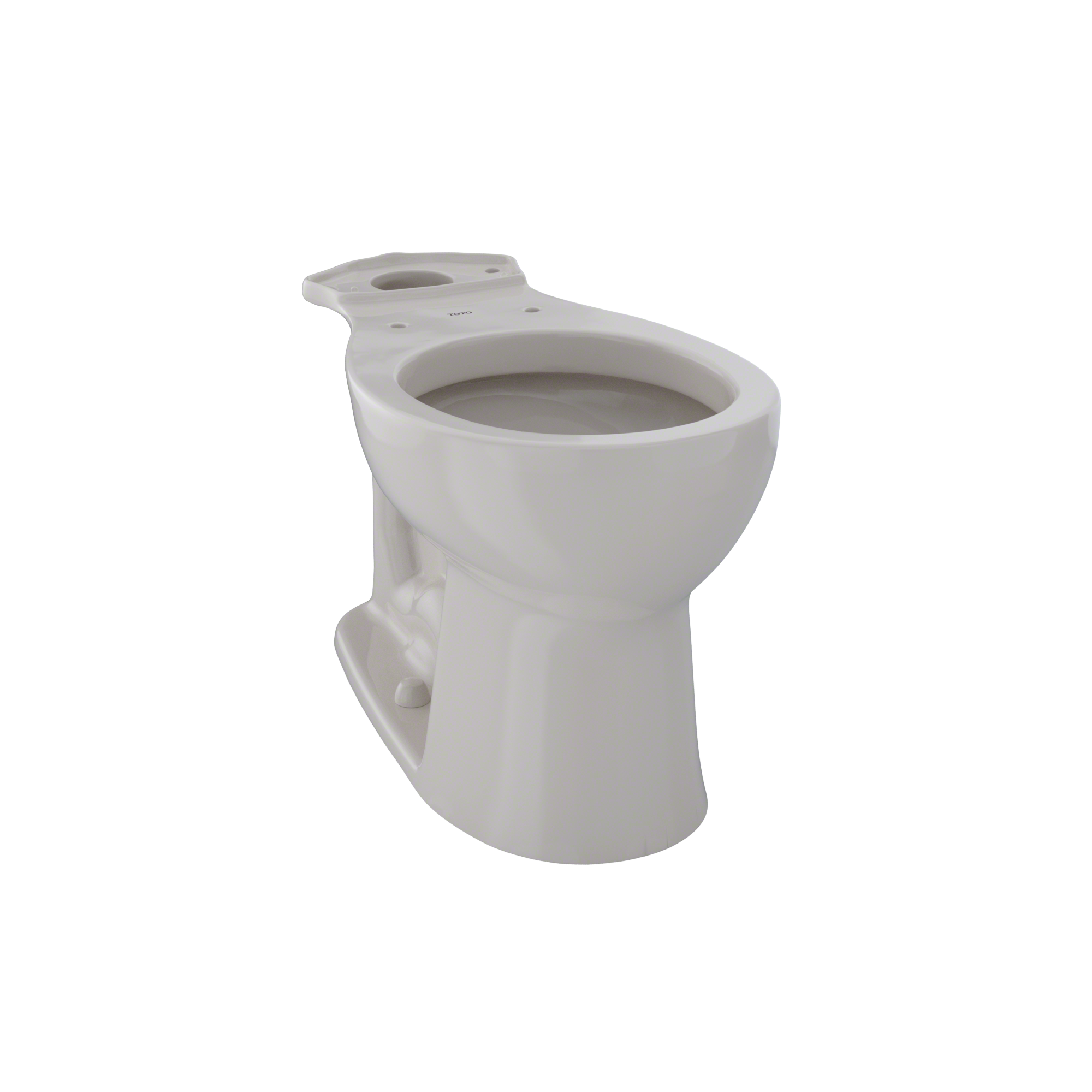 TOTO C243EF#12 Entrada Universal Height Round Toilet Bowl - Sedona Beige