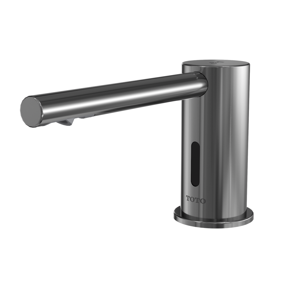 TOTO TES202AB#CP Round S Touchless Auto Foam Soap Dispenser Controller With 3 Liter Reservoir Tank And 2 Spouts - Polished Chrome