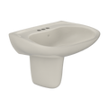 TOTO LHT242.4G#12 Prominence Oval Wall-Mount Bathroom Sink With Cefiontect And Shroud For 4 Inch Center Faucets - Sedona Beige