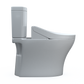 TOTO MW4463084CEMFGN#01 WASHLET+ Aquia IV Two-Piece Elongated Universal Height Dual Flush 1.28 and 0.9 GPF Toilet and WASHLET C5 Bidet Seat , Cotton White