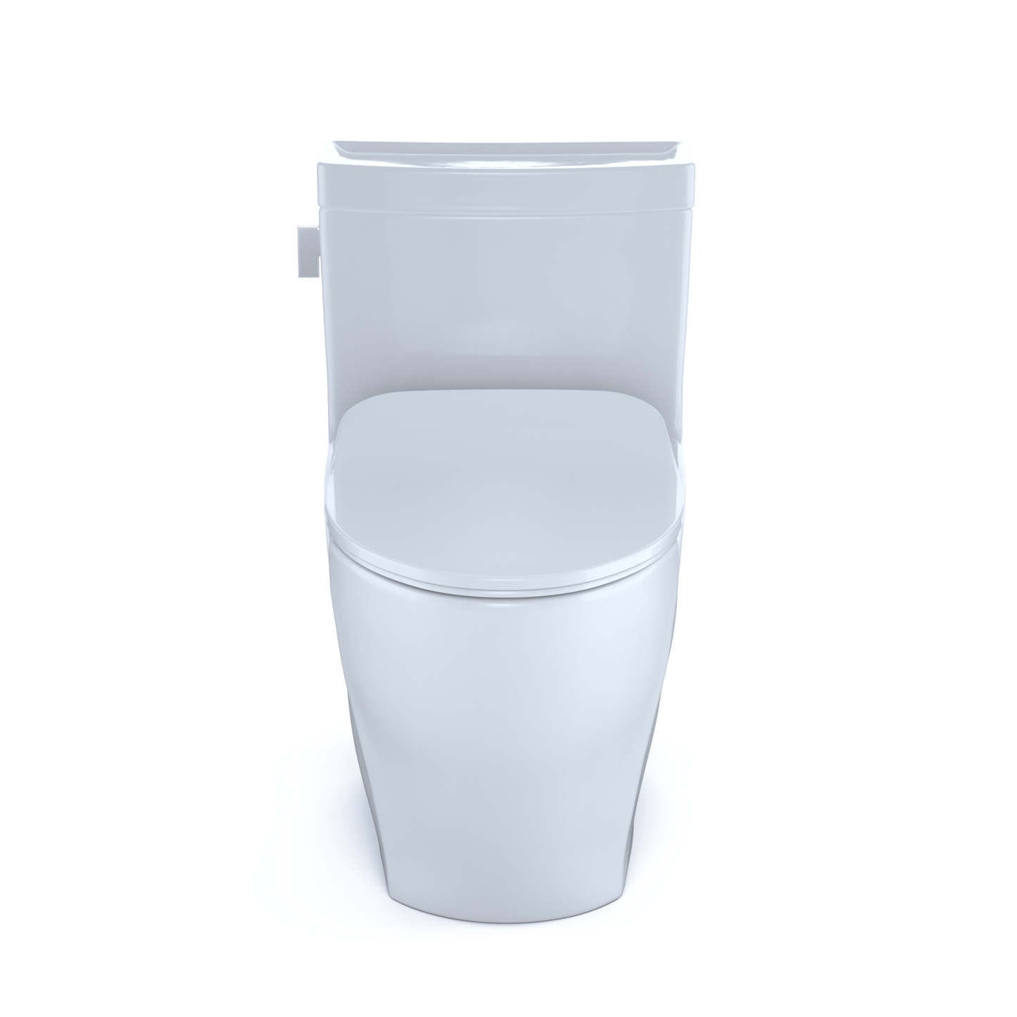 TOTO MS624234CEFG#01 Legato One-Piece Elongated 1.28 GPF Toilet with CEFIONTECT and SoftClose Seat , Cotton White