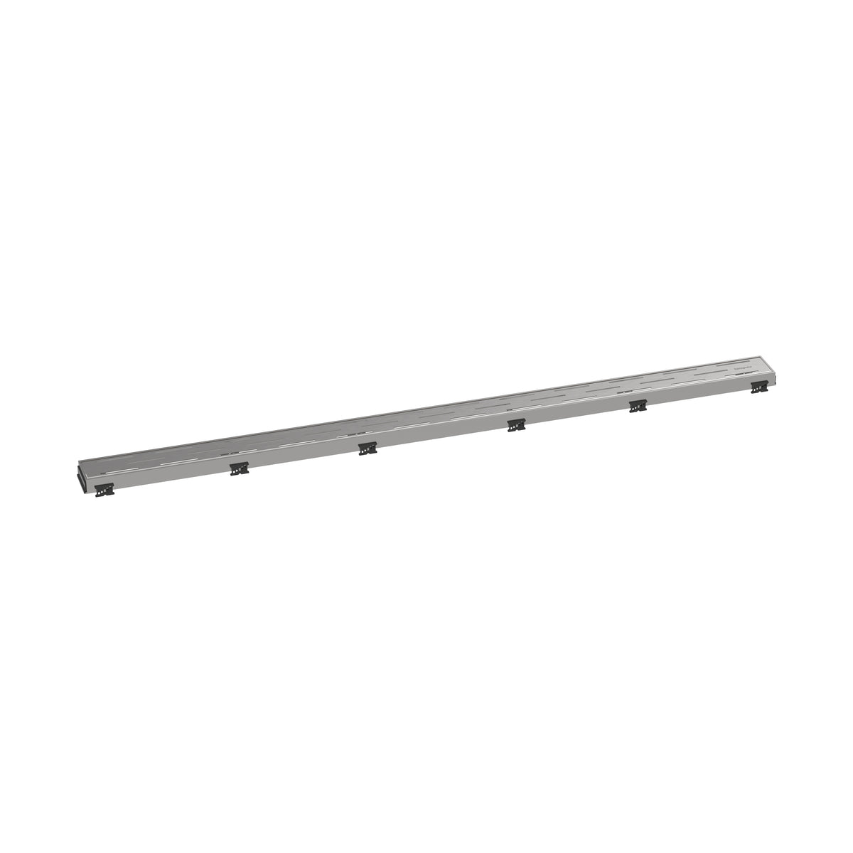 HANSGROHE 56126801 RainDrain Match Classic Trim Classic 47 1/4" with Height Adjustable Frame - Brushed Stainless Steel