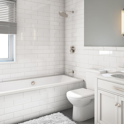 HANSGROHE 04908820 Brushed Nickel Croma Modern Shower Set 2 GPM