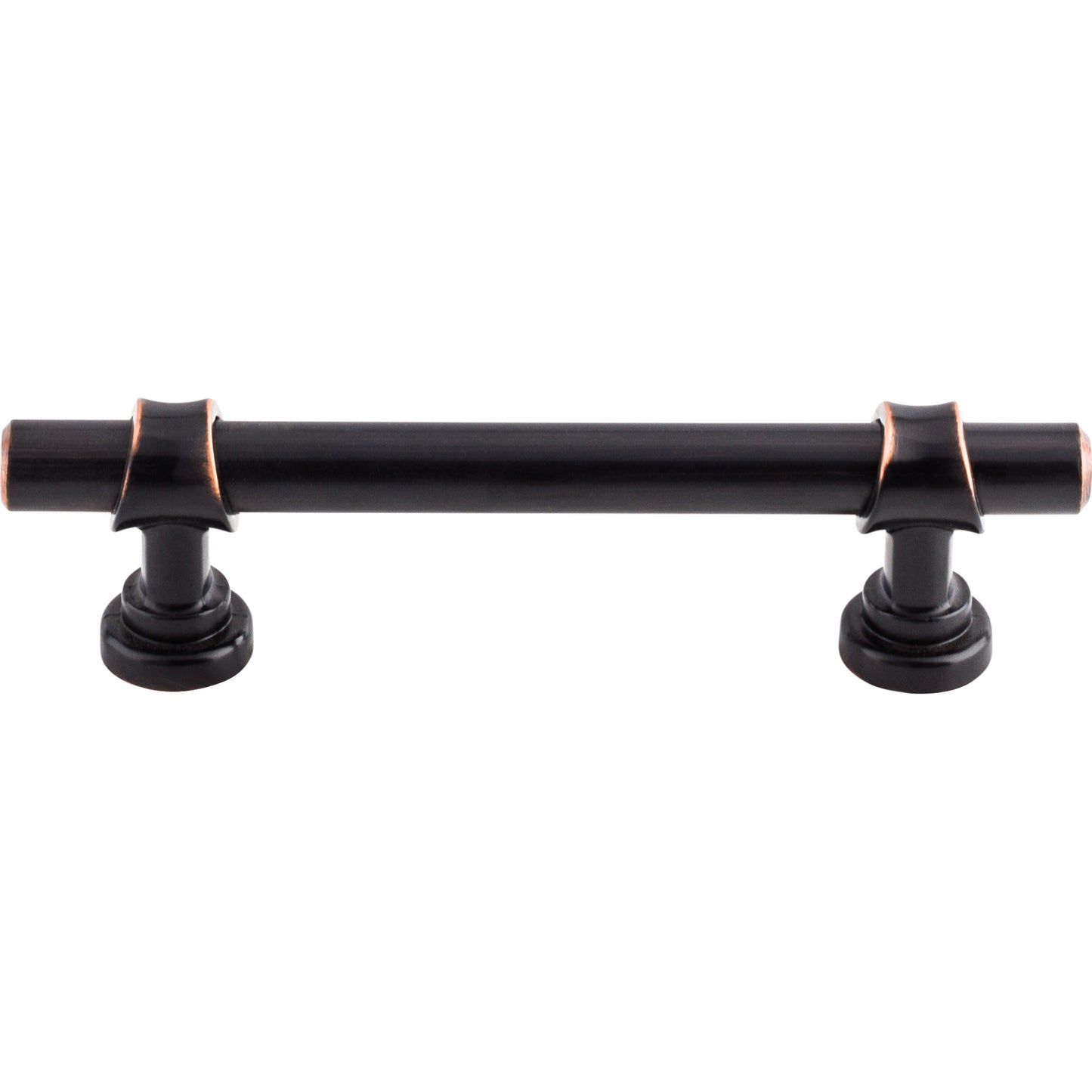 TOP KNOBS M1648 Bit 3 3/4" Center to Center Bar Pull - Tuscan Bronze