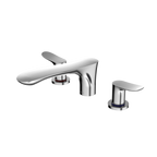 TOTO TBG01201U#CP Go Two-Handle Deck-Mount Roman Tub Filler Trim - Polished Chrome