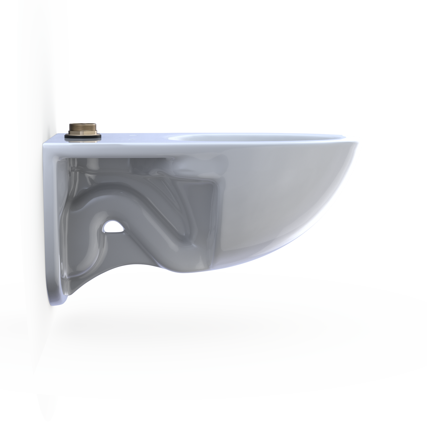 TOTO CT728CU#01 Tornado Flush Commercial Flushometer Wall-Mounted Toilet - Cotton White