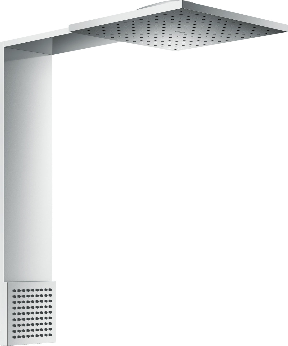 AXOR 12594001 ShowerComposition 2-Jet Showerhead 250/250 and Shoulder Shower, 2.5 GPM - Chrome