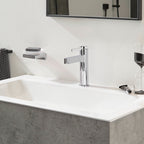 HANSGROHE 76020001 Finoris Single-Hole Faucet 110 with Pop-Up Drain, 1.2 GPM - Chrome