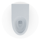 TOTO CT8551CUMFG#01 Neorest Dual Flush 1.0 Or 0.8 Gpf Elongated Toilet Bowl For As - Cotton White