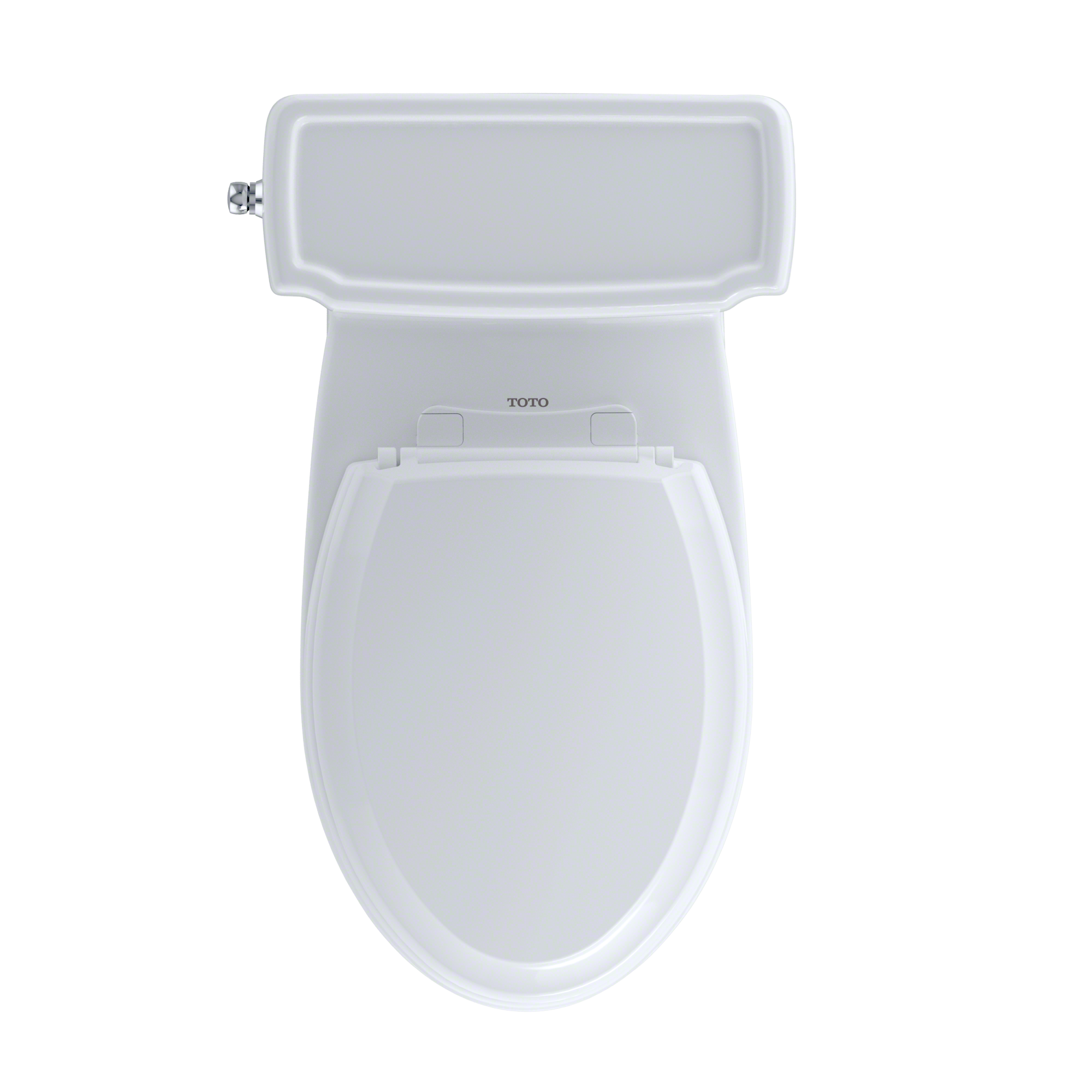 TOTO MS974224CEFG#01 Eco Guinevere Elongated 1.28 Gpf Universal Height Skirted Toilet With Cefiontect And Softclose Seat - Cotton White
