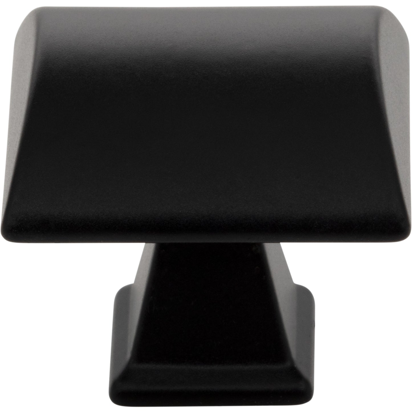 JEFFREY ALEXANDER 944MB Roman 1-1/4" Length Square Knob - Matte Black