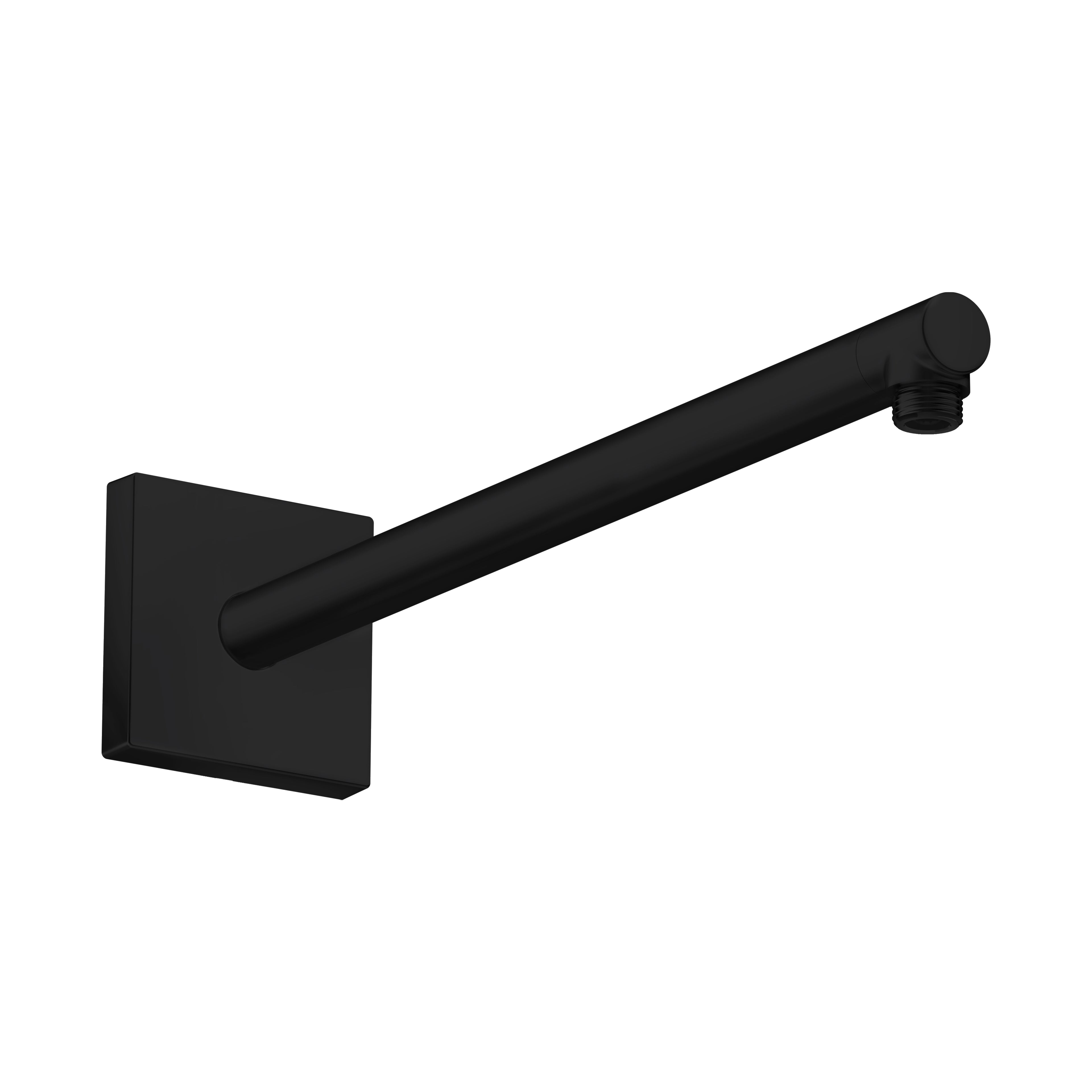 AXOR 26436671 ShowerSolutions Showerarm Square, 15" - Matte Black