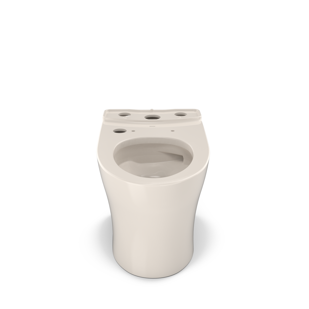 TOTO CT446CEGNT40#12 Aquia Iv Washlet+ Elongated Skirted Toilet Bowl With Cefiontect - Sedona Beige
