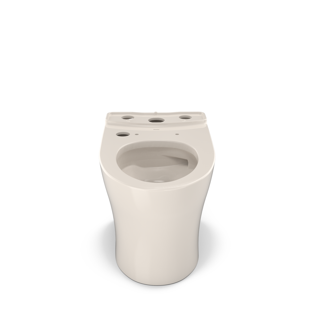 TOTO CT446CEFGNT40#12 Aquia Iv Elongated Universal Height Skirted Toilet Bowl With Cefiontect - Sedona Beige