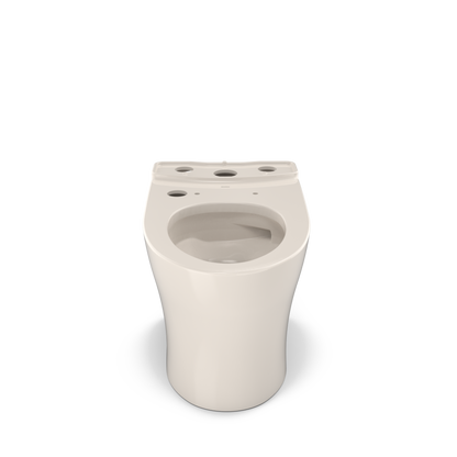 TOTO CT446CEFGNT40#12 Aquia Iv Elongated Universal Height Skirted Toilet Bowl With Cefiontect - Sedona Beige