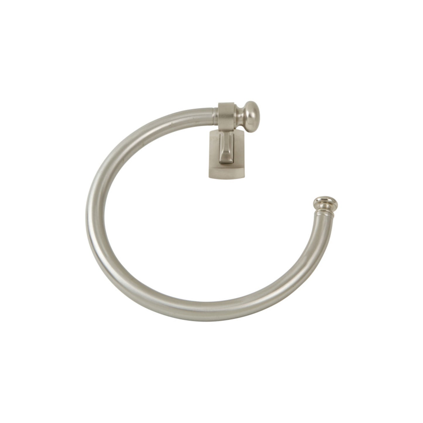 ATLAS LGTR-BRN Legacy Towel Ring - Brushed Nickel