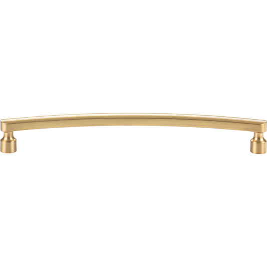 ATLAS A683-WB Lennox 7 9/16" Center to Center Bar Pull - Warm Brass
