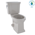 TOTO CST404CEFG#12 Promenade Ii Two-Piece Elongated 1.28 Gpf Universal Height Toilet With Cefiontect - Sedona Beige