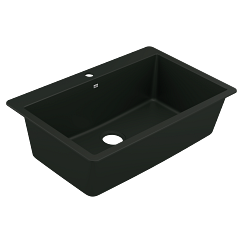 MOEN GGB3026B Host 33" Granite Dual Mount Single Bowl Sink