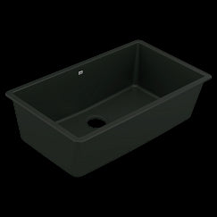 MOEN GGB4010B Granite Series 33 X 18.5 X 9.5 Granite Granite Single Bowl Sink