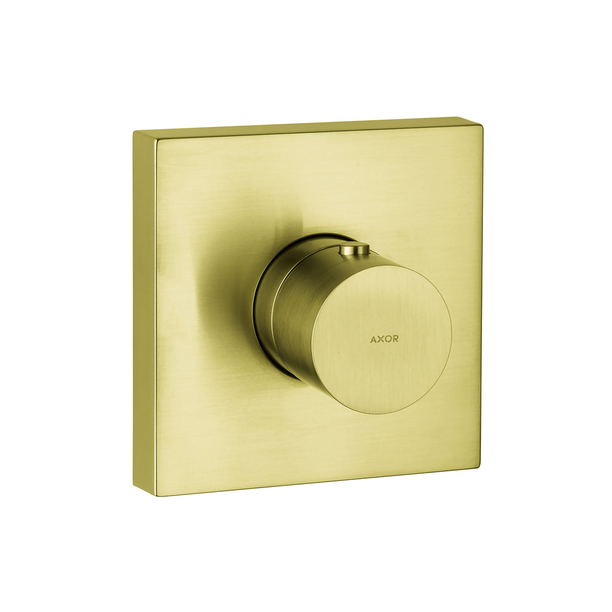 AXOR 10755251 ShowerSolutions Thermostatic Trim 5" x 5" - Brushed Gold Optic