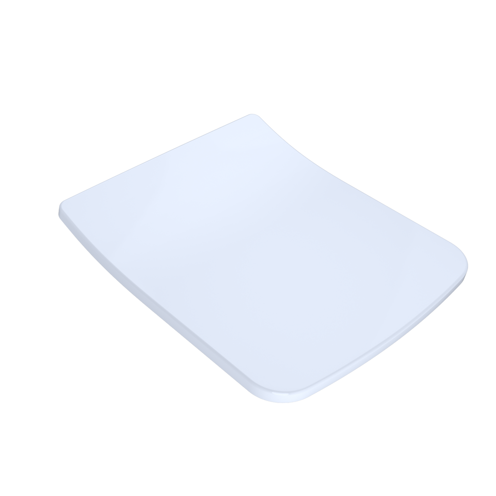 TOTO SS249R#01 Softclose Slim Square Seat And Lid For Sp Wall-Hung Toilet - Cotton White