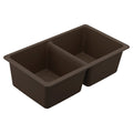 MOEN GGM4012B Granite Series 33 X 18.5 X 9.5 Double Bowl Sink