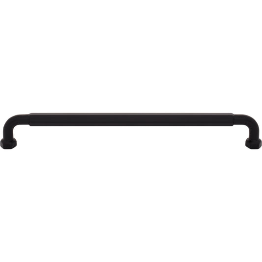 TOP KNOBS TK3205BLK Dustin 8 13/16" Center to Center Bar Pull - Flat Black