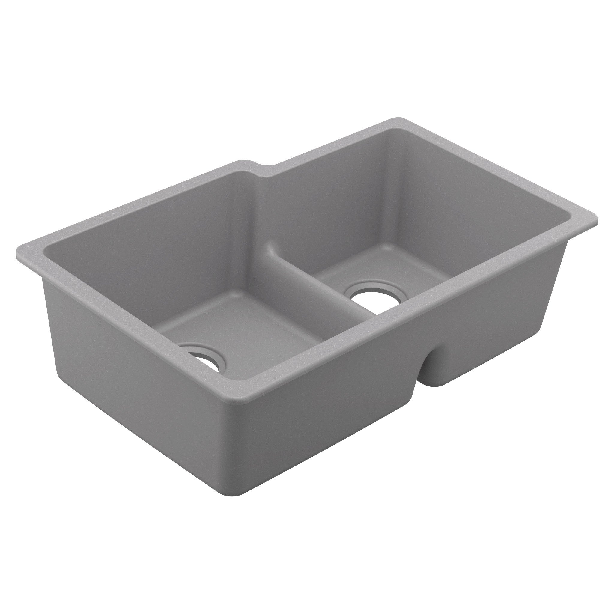 MOEN GGR4014B Granite Series 33 X 20.5 X 9.5 Double Bowl Sink