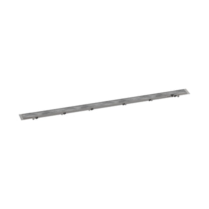 HANSGROHE 56034001 RainDrain Rock Trim Flex 47 1/4" Cut to Size and Tileable - Nature Stone