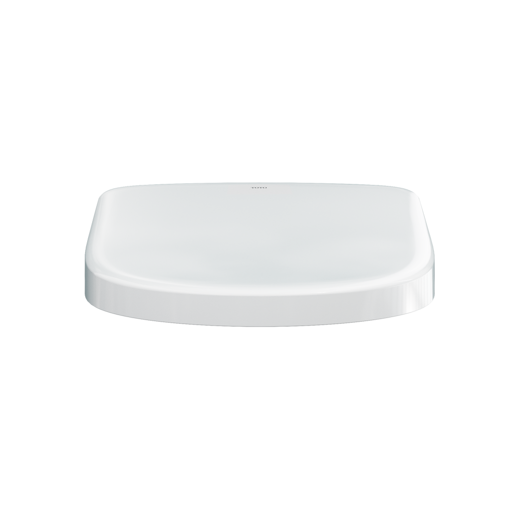 TOTO SW4725#01 Washlet S7 Electronic Bidet Toilet Seat With Ewater+ Bowl And Wand Cleaning And Contemporary Lid - Cotton White