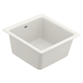 MOEN GGW3018B Host 16" Granite Dual Mount Single Bowl Sink