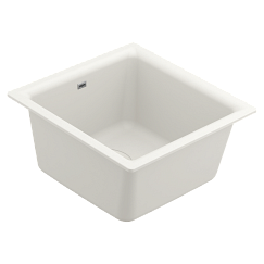 MOEN GGW3018B Host 16" Granite Dual Mount Single Bowl Sink
