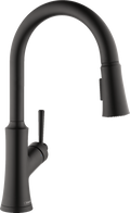 HANSGROHE 04793670 Joleena HighArc Kitchen Faucet, 2-Spray Pull-Down, 1.75 GPM - Matte Black